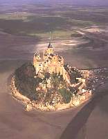 Mont Saint Michel in Normandie, France